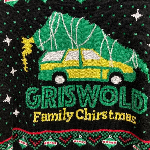 National Lampoon's Christmas Vacation Ugly Sweater, Size XL, Griswold Family - Picture 3 of 10